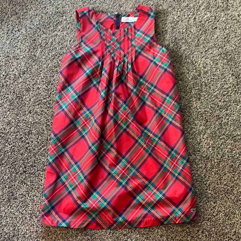 Vineyard Vines Christmas Plaid Dress